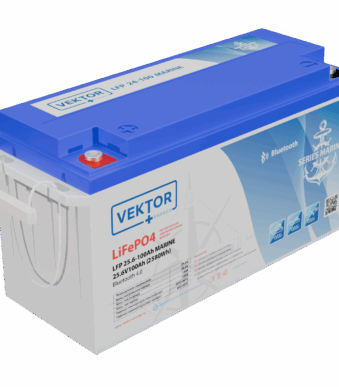 Аккумулятор VEKTOR LFP 25,6-100 MARINE Series Smart BMS 100A (Bluetooth 4.0)