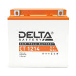 Аккумулятор Delta CT 1214 (12В | 14Ач) YTX14H-BS, YTX16-BS, YB16B-A,YTX14-BS