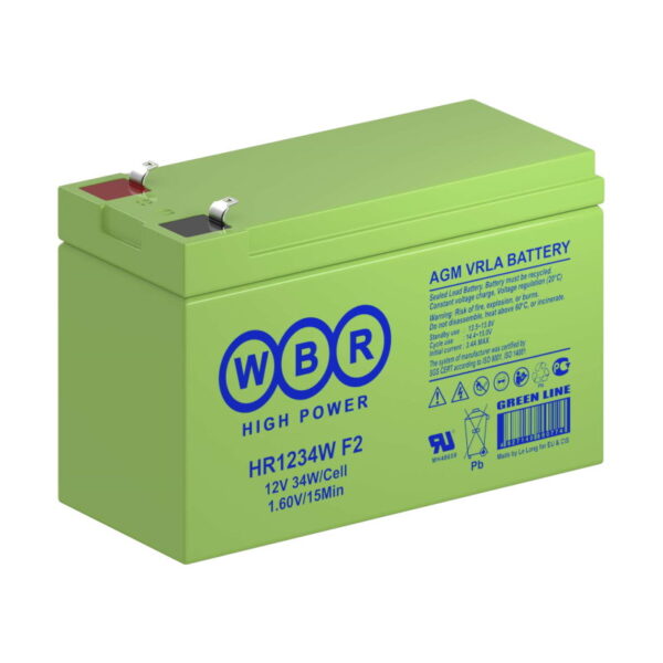 Аккумулятор WBR HR1234W (12В | 9Ач)